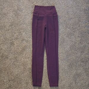 Lululemon Purple High-Waisted‎ Leggings Size 4